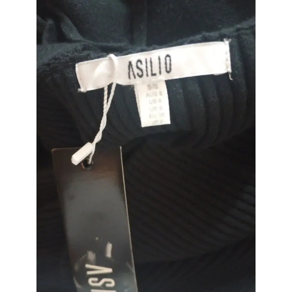 Asilio The Fortress Dress New Cutout Long Sleeve High Neck Sheath Sz 4 Revolve - Picture 8 of 8